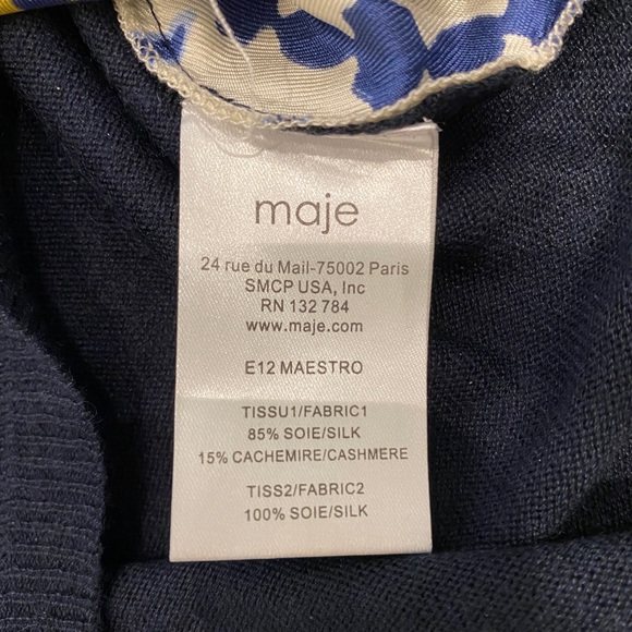 Maje printed blouse - Picture 4 of 6